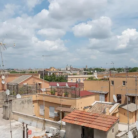 公寓 Trastevere At Heart *